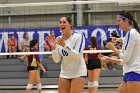 VB vs RIC  Wheaton Women's Volleyball vs Rhode Island College. - Photo by Keith Nordstrom : Wheaton, Volleyball, VB